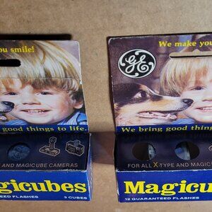 Magicube | Cameras, Photo & Video | Vintage Ge Magicubes 5 Cubes 2 ...